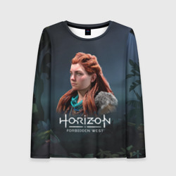 Женский лонгслив 3D Aloy horizon forbidden west