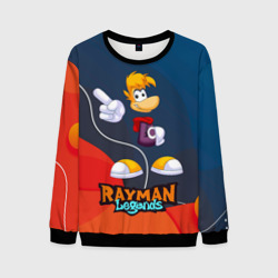 Мужской свитшот 3D Rayman Legends kid