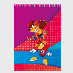 Скетчбук Rayman Legends abstract