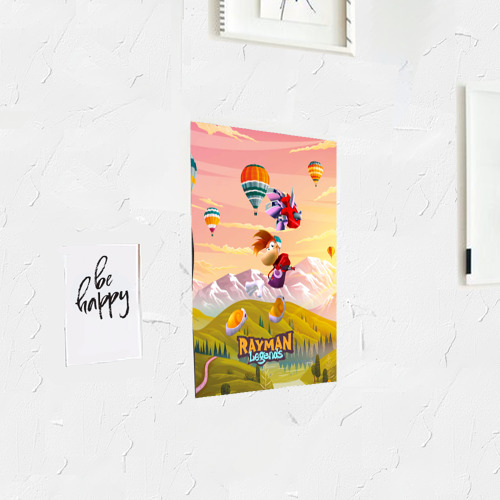 Постер Rayman воздушные шары - фото 3