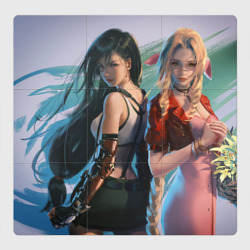 Квистис Трип и Риноа Хартилли - Final Fantasy – Магнитный плакат 3Х3 с принтом купить