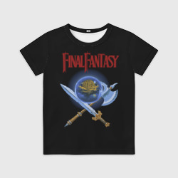 Детская футболка 3D Old game Final Fantsy