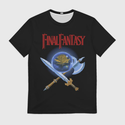 Мужская футболка 3D Old game Final Fantsy