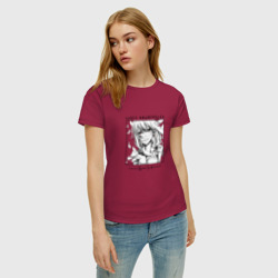 Женская футболка хлопок Fairy Tail, Люси Хартфилия - фото 2