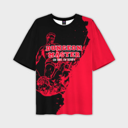 Мужская футболка oversize 3D Мастер подземелья арт