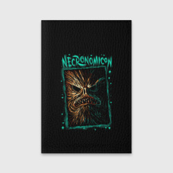 Обложка для паспорта матовая кожа Necronomicon