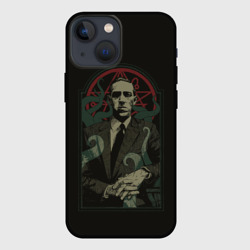 Чехол для iPhone 13 mini Howard and Cthulu