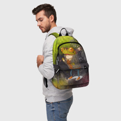 Рюкзак 3D Лягушка хулиган | Frog hooligan - фото 2