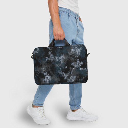 Сумка для ноутбука 3D Камуфляж ночной "Ниндзя" - фото 6