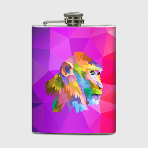 Фляга Цветная обезьяна | Color monkey - купить по цене 1640 руб в  интернет-магазине Всемайки, арт 3107755