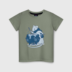 Маленький маг – Детская футболка хлопок с принтом купить со скидкой в -20%