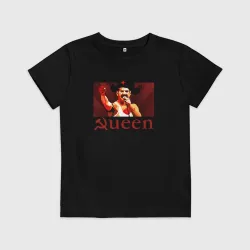 Детская футболка хлопок Queen Серп и Молот - Советский Фредди Меркьюри