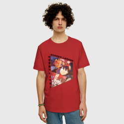 Мужская футболка хлопок Oversize Tengen Toppa Gurren Lagann, Камина, Йоко Литтнер и Симон - фото 2