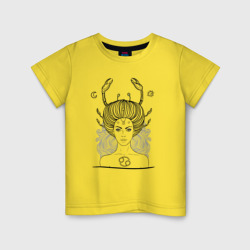 Детская футболка хлопок Девушка рак