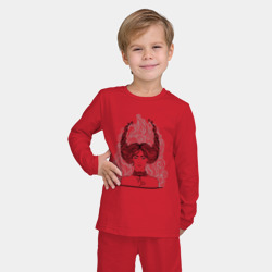 Детская пижама с лонгсливом хлопок Девушка Козерог - фото 2