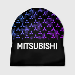 Шапка 3D Mitsubishi neon logo pattern