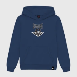 Женская толстовка хлопок Шахматы Бокс