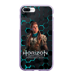 Чехол для iPhone 7Plus/8 Plus матовый Horizon 3d соты