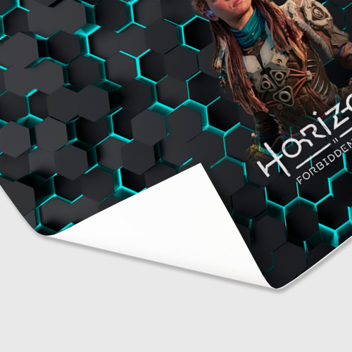 Бумага для упаковки 3D Horizon 3d соты - фото 3