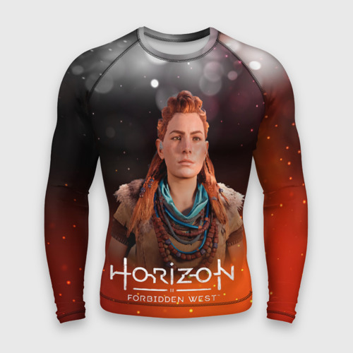 Мужской рашгард 3D Horizon fire Aloy, цвет 3D печать