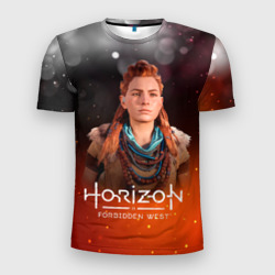 Мужская футболка 3D Slim Horizon fire Aloy