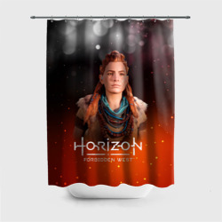 Штора 3D для ванной Horizon fire Aloy