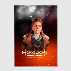 Постер Horizon fire Aloy