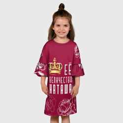 Детское платье 3D Её величество прекрасная Наташа - фото 2