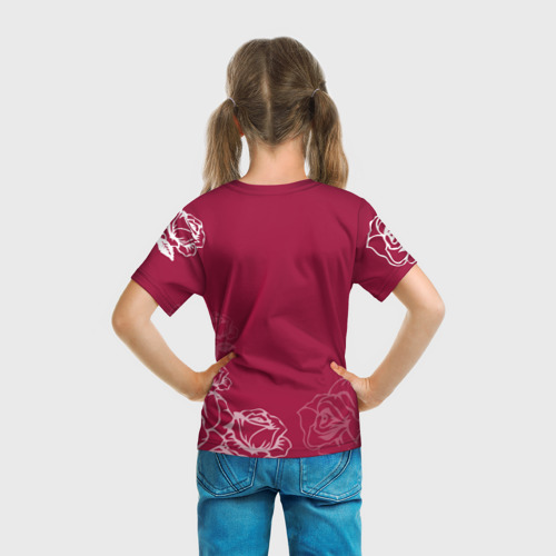 Детская футболка 3D Её величество Прекрасная Катя, цвет 3D печать - фото 6