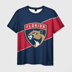 Мужская футболка 3D Florida Panthers , Флорида Пантерз