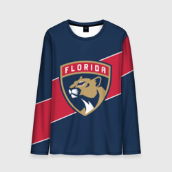 Мужской лонгслив 3D Florida Panthers , Флорида Пантерз