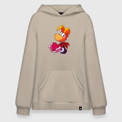 Худи SuperOversize хлопок Rayman с сердечком в руках