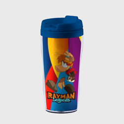 Термокружка-непроливайка Rayman  радужный фон