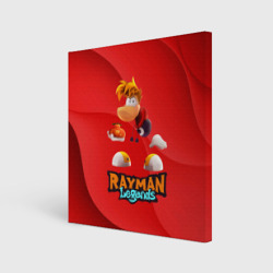 Холст квадратный Rayman Red Legends