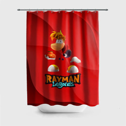 Штора 3D для ванной Rayman Red Legends