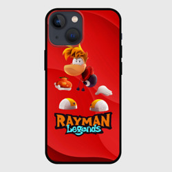 Чехол для iPhone 13 mini Rayman Red Legends