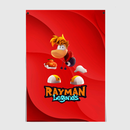 Постер Rayman Red Legends