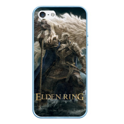 Чехол для iPhone 5/5S матовый Годфри и лев Elden Ring