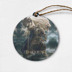 Деревянная игрушка круг Годфри и лев Elden Ring