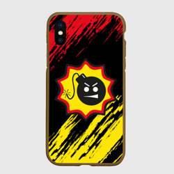 Чехол для iPhone XS Max матовый Serious Sam Big Logo