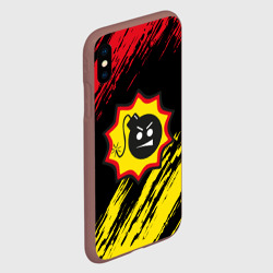 Чехол для iPhone XS Max матовый Serious Sam Big Logo - фото 2