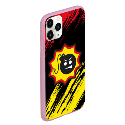 Чехол для iPhone 11 Pro Max матовый Serious Sam Big Logo, цвет розовый - фото 3