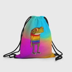 Рюкзак-мешок 3D Радужная лягушка Rainbow Frog