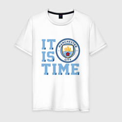 Мужская футболка хлопок It is Manchester City Time