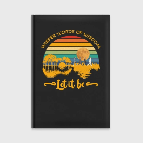 Ежедневник Let it be The Beatles