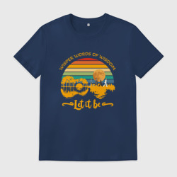 Мужская футболка хлопок Let it be The Beatles