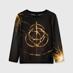 Детский лонгслив 3D Elden Ring symbol великие руны