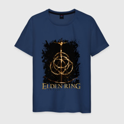 Мужская футболка хлопок Elden Ring symbol logo
