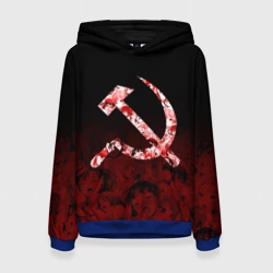 Женская толстовка 3D СССР ахегао USSR ahegao