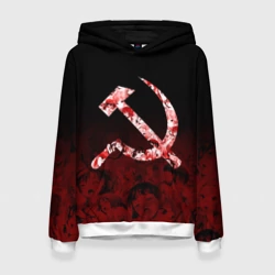 Женская толстовка 3D СССР ахегао USSR ahegao